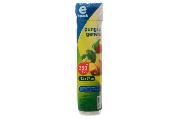 EPACK PUNGI UZ GENERAL ROLE 250 BUC. 22 x 27 cm
