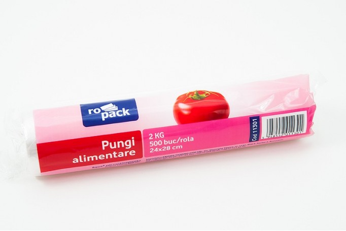 Ropack, pungi alimentare HDPE, 2 kg