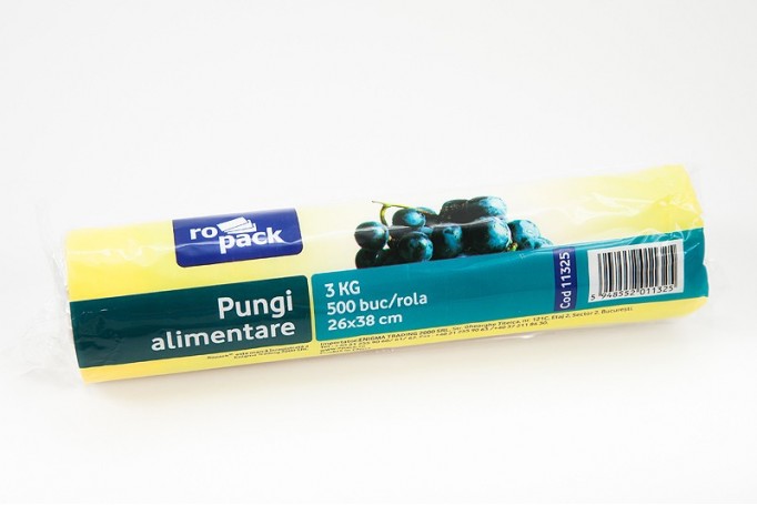 Ropack, pungi alimentare HDPE, 3 kg