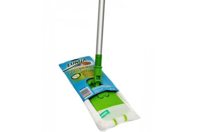 Lumia, Set mop microfibră, Eficient + coadă aluminiu