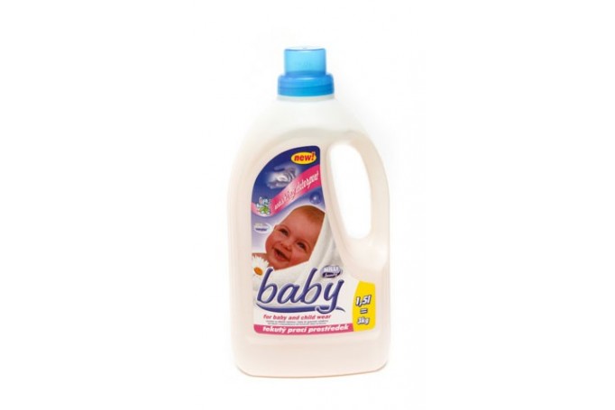 Mily Baby, detergent lichid pentru haine copii, 1,5L.