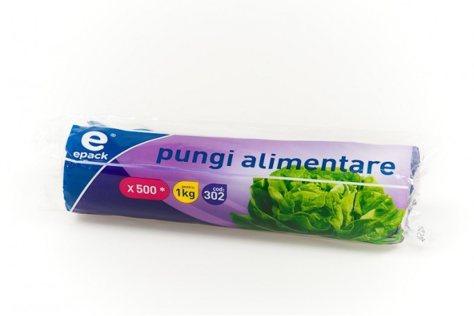 Epack, pungi alimentare din HDPE, 1 kg