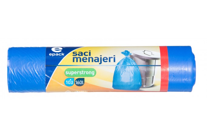 Epack, LDPE albastru, 160L